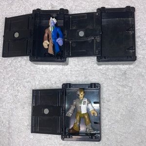 Fisher price imaginext two face super friends with safes